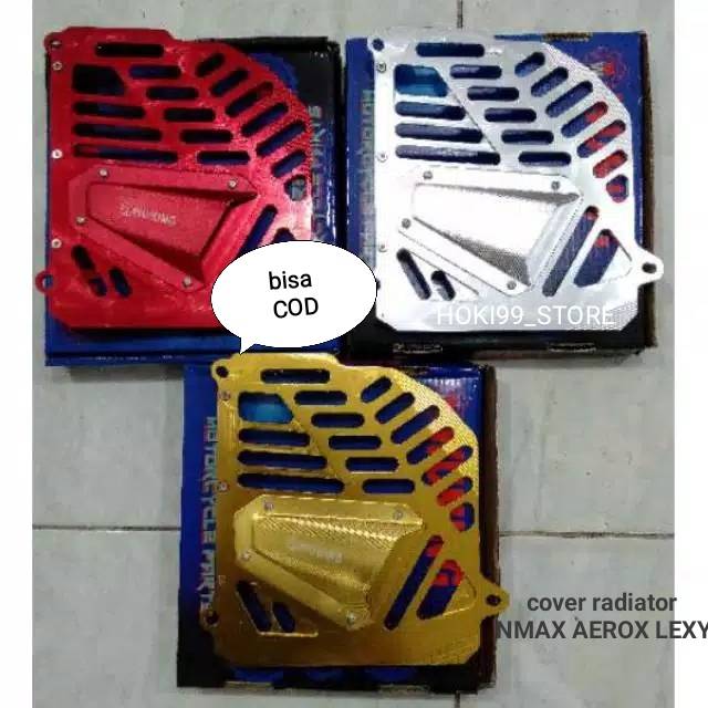 TUTUP RADIATOR NMAX/AEROX/ COVER RADIATOR AEROX / LEXY [ WUMING / EMC ]