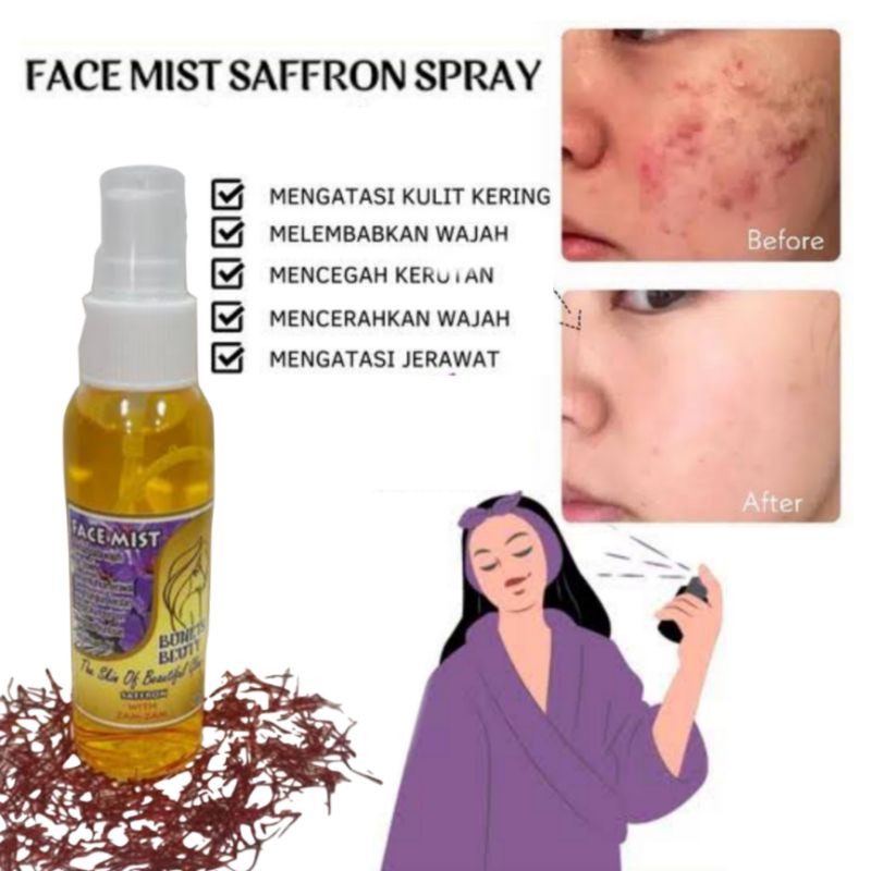 Face Mist Saffron Dan Niacinamide Spray 100ml