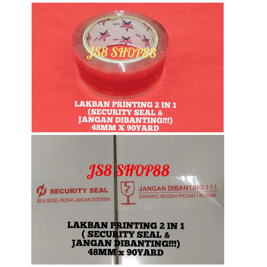 

LAKBAN PRINTING 2 IN 1 48MM X 90YARD