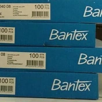 

♫ PP Pocket A4 Bantex 2040 08 Isi 100 Lembar / PP Pocket Bantex A4 2040 ☝