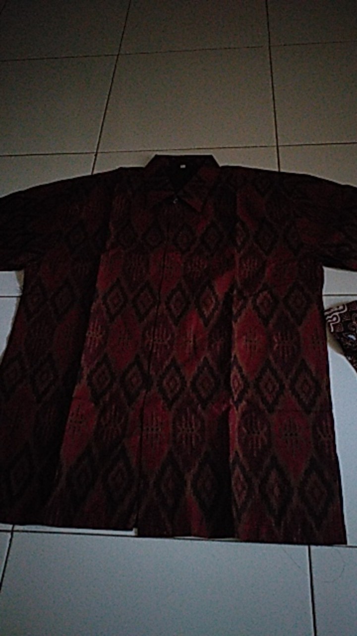 Kemeja Batik Prabu Exclusive Bahan Katun Baturaden Reguler Fit C6