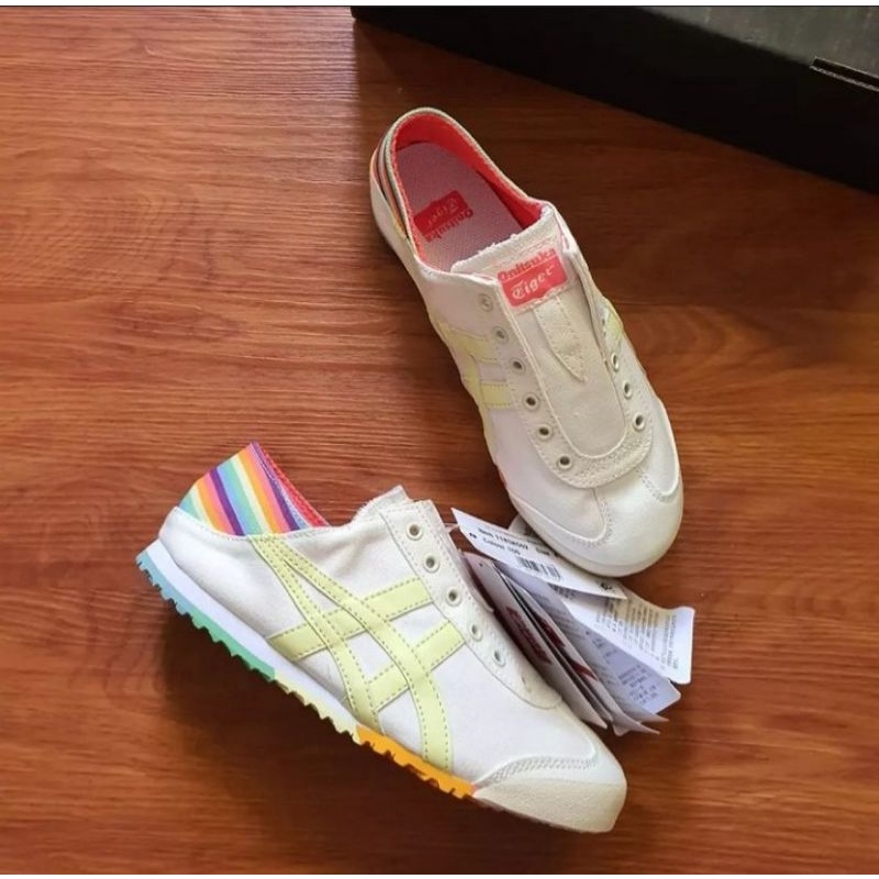 SEPATU WANITA /ONITSUKA TIGER CANVAS RAINBOW