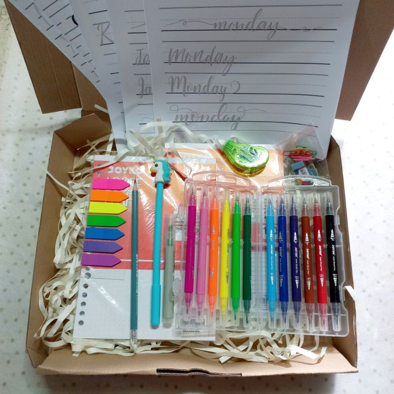 

Exclusive Journal Kit for Beginner + Lettering Sheets with Box // Dimino