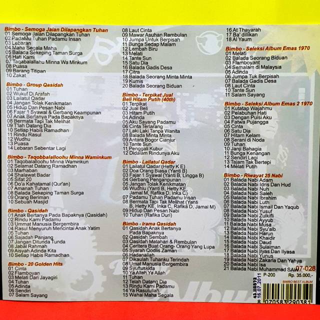 lagu bimbo lawas
