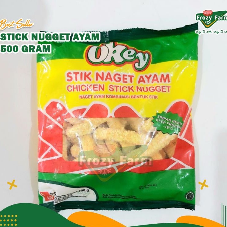 

STIK NAGET AYAM OKEY 500 GRAM