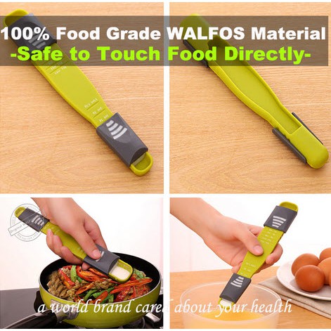 Sendok Takar Slider Serba Guna Takar Gula Takar Bumbu Takar Kopi Takar Ragi