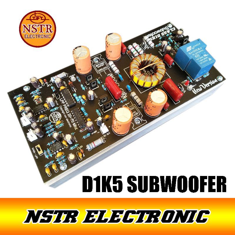 Class D1K5 1500watt plus subwoofer