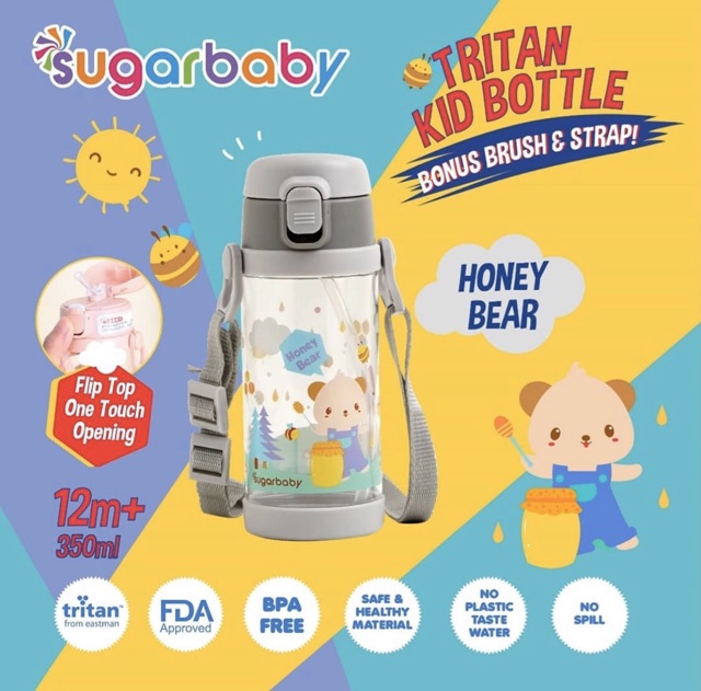 Sugar baby tritan kid bottle 350ml