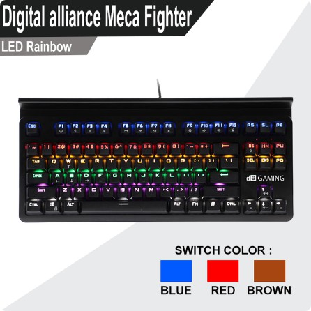 Digital alliance Meca Fighter Mechanical Gaming keyboard RGB DA Fighter