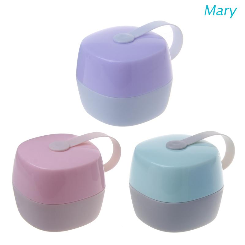 Mary Kotak Penyimpanan Dot Bayi Portable Warna Permen Untuk Travel