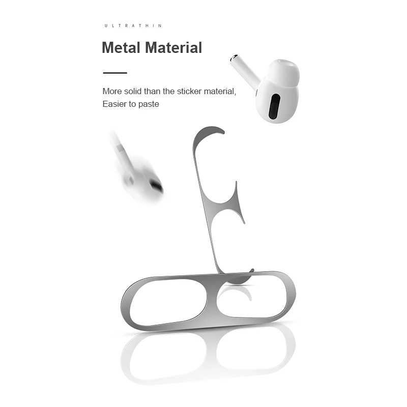 AirPods 3 Ultra-thin Metal Viscosity Dust Protective Film / Apple AirPods 3 Charging Case Accessories