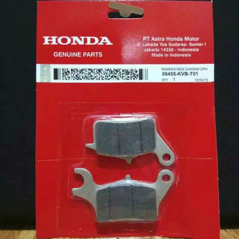 Kampas Rem Depan Beat Vario Motor Honda Berkualitas Ori