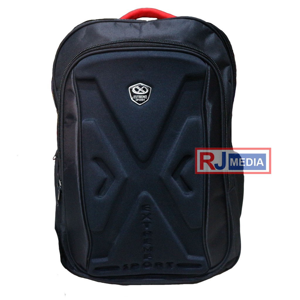 PROMO BUY 1 GET 1 FREE Ransel Extreme Backpack Punggung Pria SMP SMA Tas Laptop Kuliah Kerja