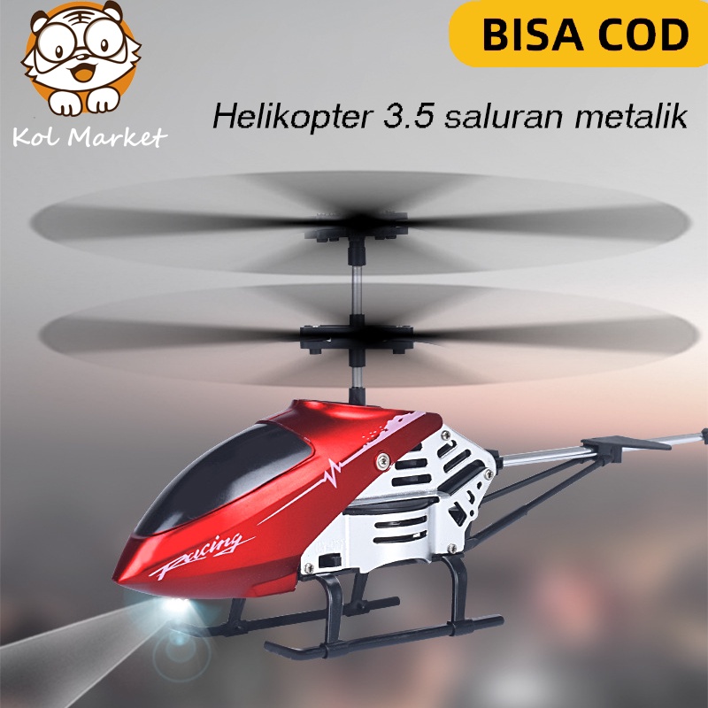 Helikopter RC 3.5CH Paduan Helikopter Mainan RC Helikopter Anak Laki-laki Mainan Helikopter Hadiah