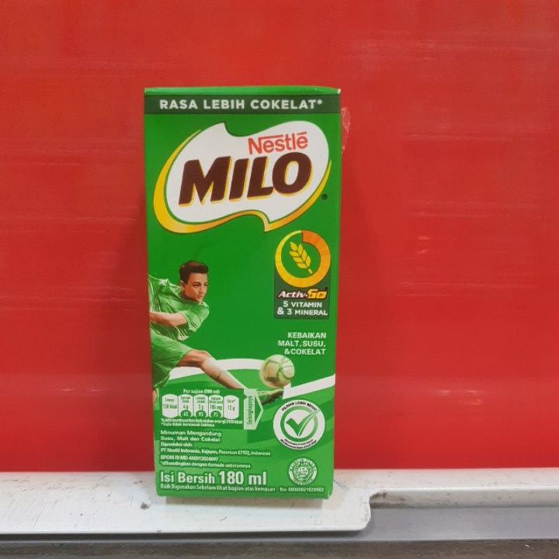 

MILO Nestle Activ-Go UHT 180 ml / 110ml