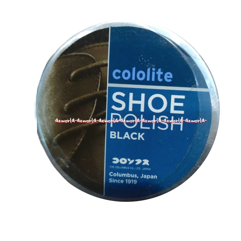 Cololite Shoe Polish Black 35ml Semir Sepatu Hitam Pembersih Sepatu Agar Mengkilat Bersih Kololait Cololait Cololit