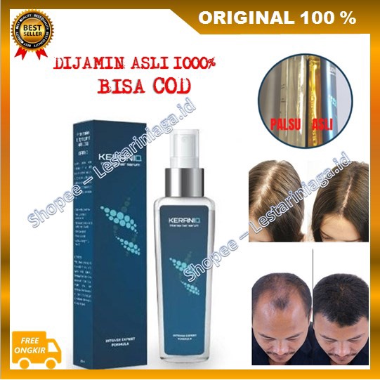 [BISA COD] KERANIQ Hair Serum Penumbuh Penyubur Rambut ASLI BPOM