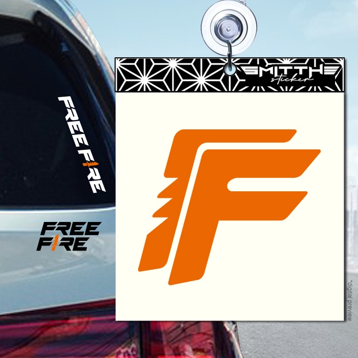 Stiker Free Fire NEW 2022 Cutting Sticker Decal Waterproof Aksesoris Motor Mobil Helm HP