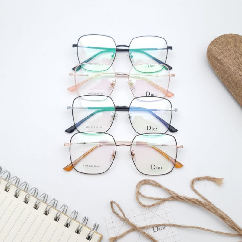 Kacamata minus/Kacamata kekinian/Kacamata fashion (8197)