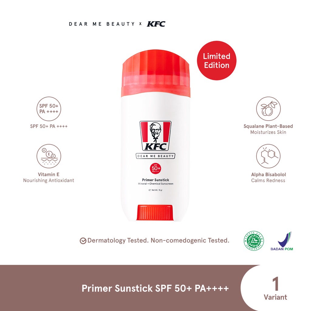 Dear Me Beauty x KFC Primer Sunstick