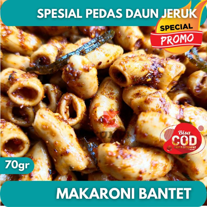 

MAKRONI BANTET PEDAS JERUK 70gr