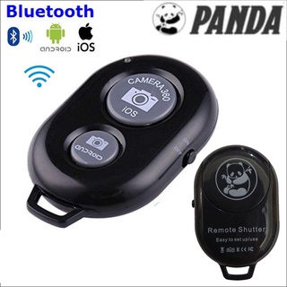 Tomsis Bluetooth Panda Smartphone Remote Shutter kamera Android IOS Remote Selfie Tombol Narsis