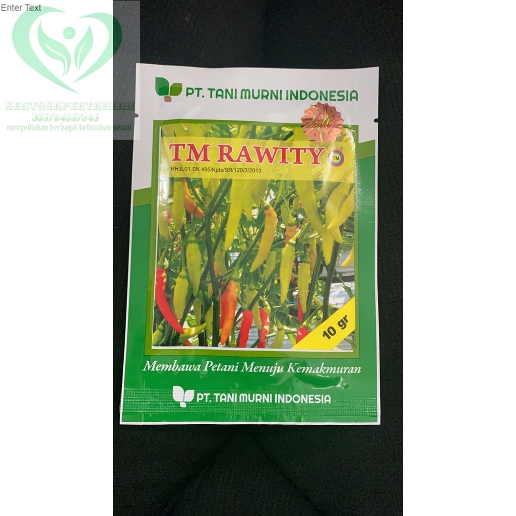 Benih cabai rawit TM RAWITY isi 10gr dari TANI MURNI INDONESIA