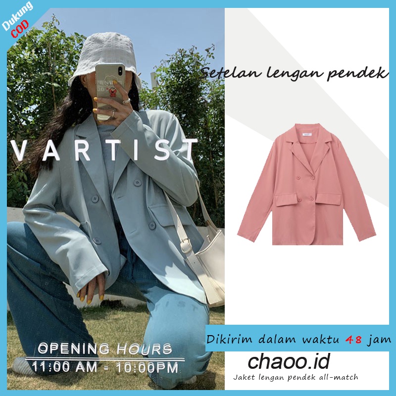 【Penawaran terbatas 】Jaket jas kasual wanita Korea baru