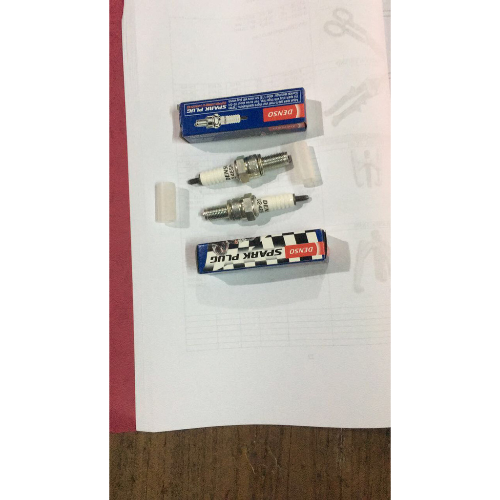 Busi Motor Kharisma bebek U24ESA Original Denso