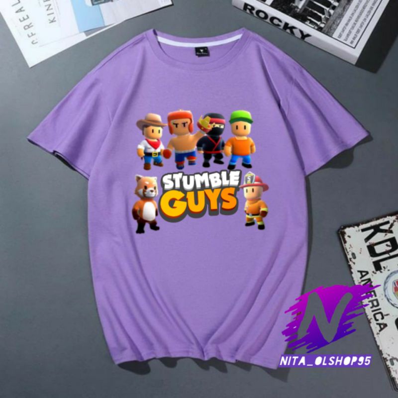 stumble guys kaos anak stumble guys baju kaos anak dan dewasa