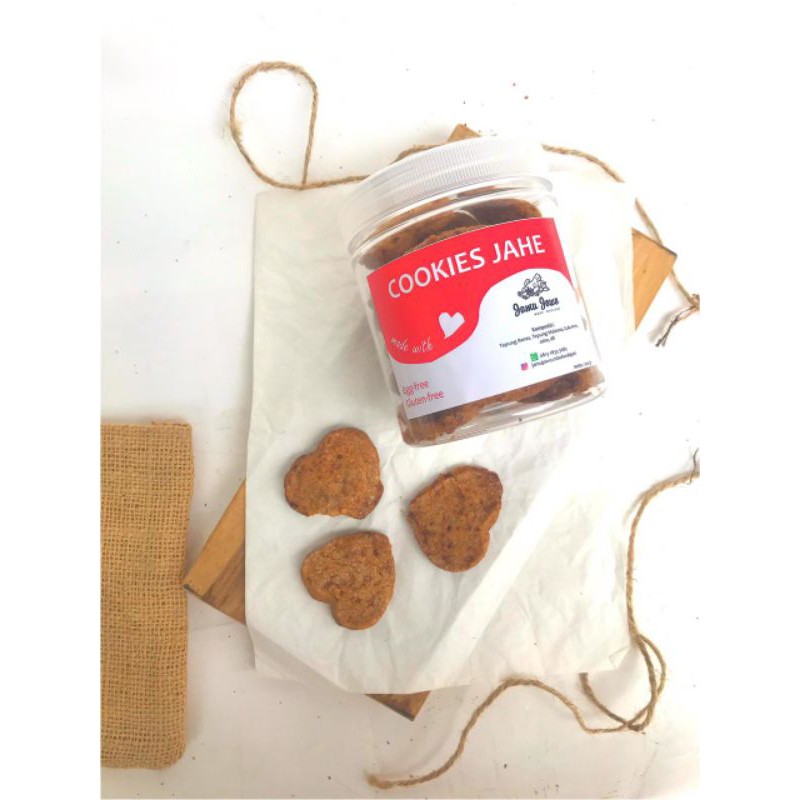 

Cookies Jamu Jahe Egg-Free Gluten-Free 200 gr