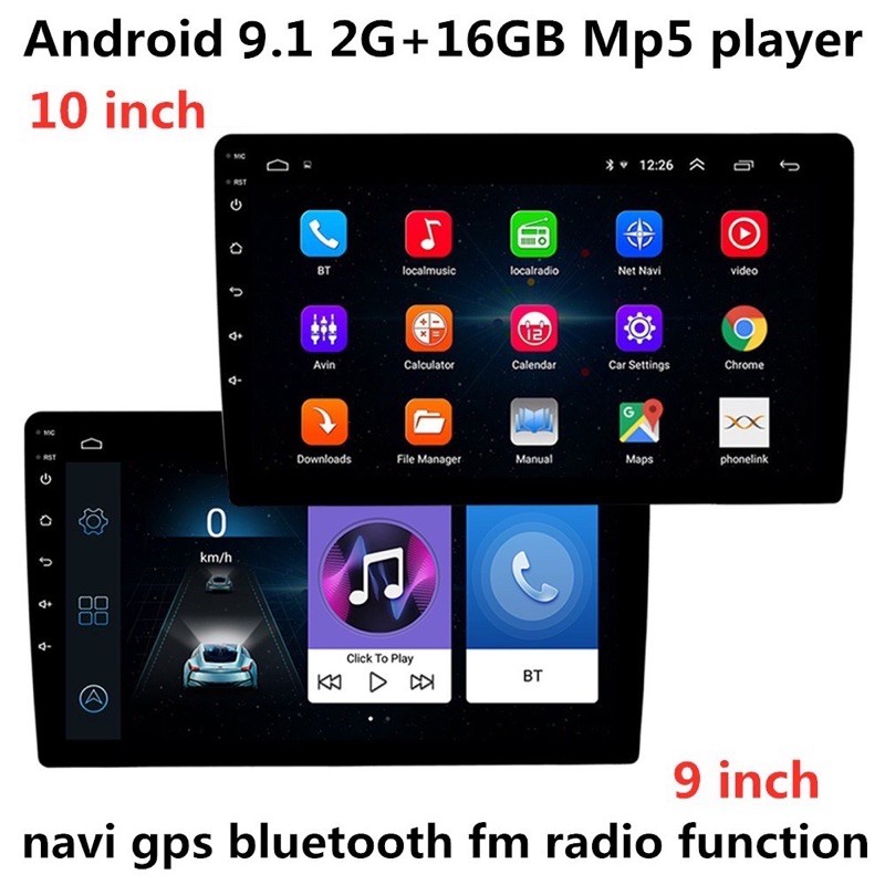 head unit android 9inchi