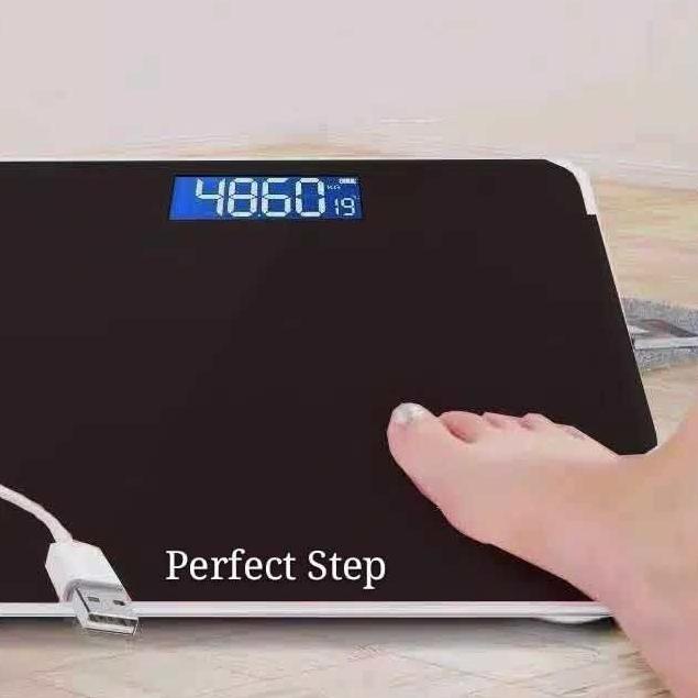 ♖ timbangan digital badan/timbangan digital/timbangan elektri/timbangan charger usb ☚