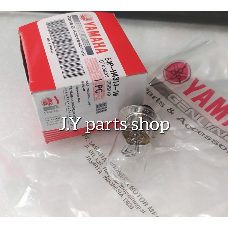 bohlam lampu depan 12v 32-32w mio sporty mio j m3 s z soul gt fino karbu fi 115 jupiter mx vega r new zr rr force fi xeon rc gt 125 lexam ORIGINAL YGP 54P-H4314-10