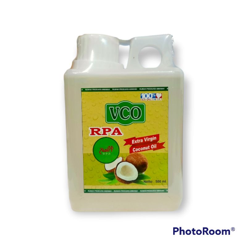 

VCO RPA 500ML Extra Virgin Coconut Oil | Minyak Kelapa Murni 100%