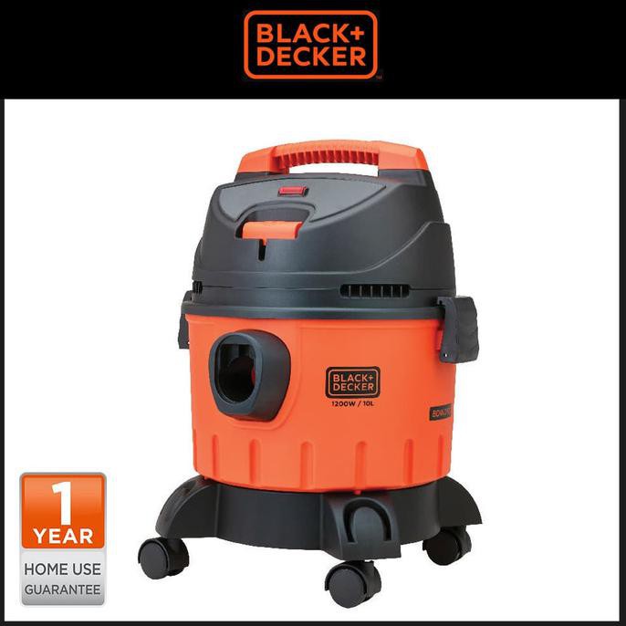 Black + Decker 1200W Wet& Dry Vacuum Cleaner - Vacuum basah kering