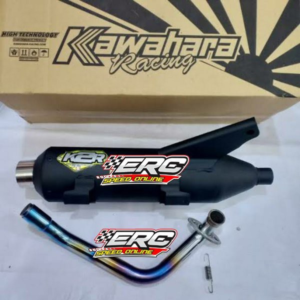 KNALPOT KAWAHARA KAWAHARA K2R BEAT - SCOOPY - BEAT FI - SCOOPY FI LEHER FLAME