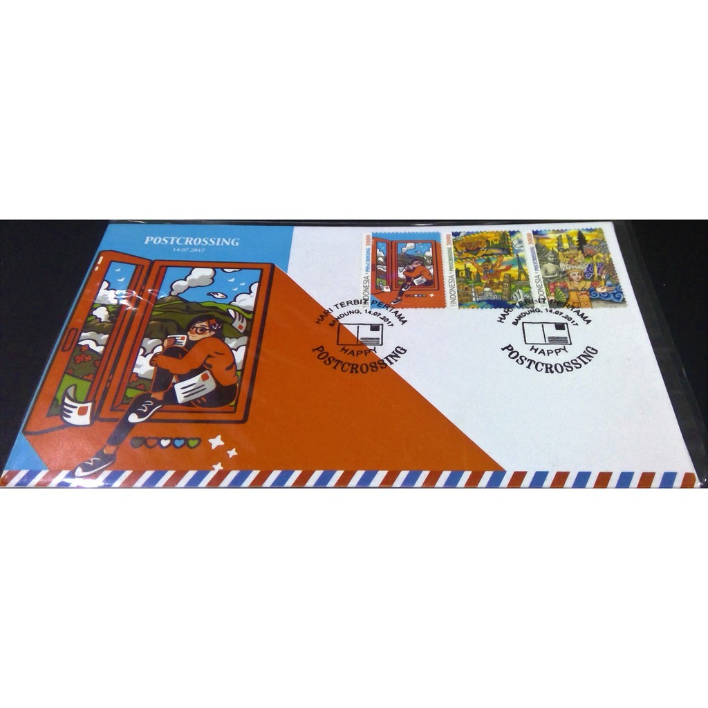 

SHP Perangko Indonesia Serie Postcrossing Tahun 2017
