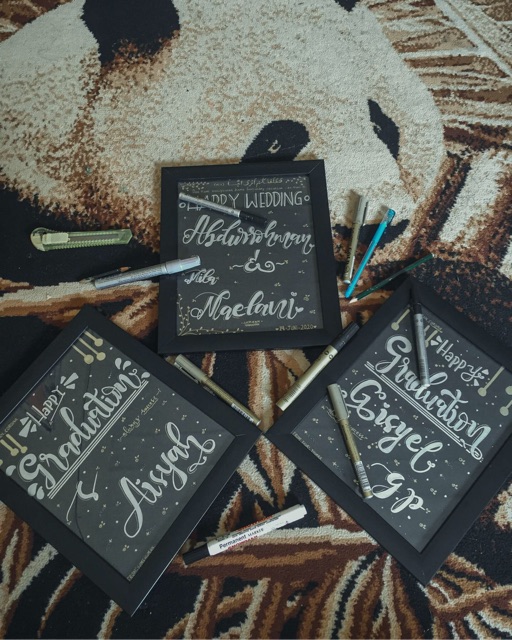 

HAND LETTERING || handmade #corona #gift