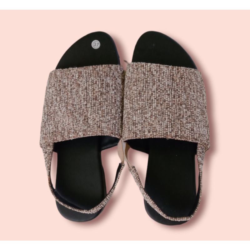 wedges elizabeth/Sandal teplek kocan