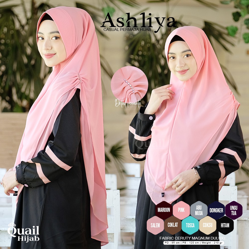 QUAIL HIJAB INSTAN | PREMIUM JILBAB ORI QUAIL