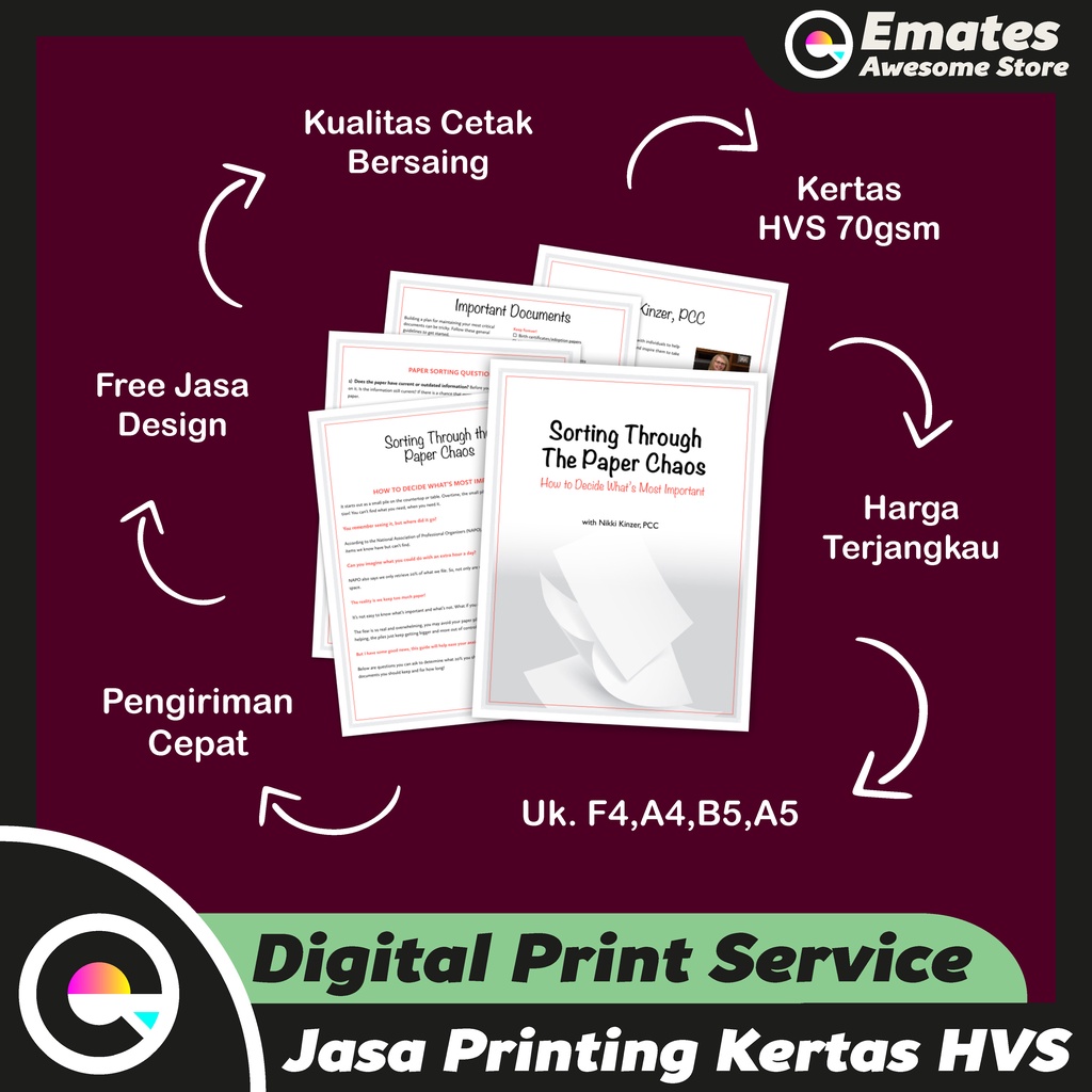Jasa Print Kertas HVS Custom Print Foto Dokumen Sertifikat Gambar Tugas Makalah Skripsi Nota Fotocop