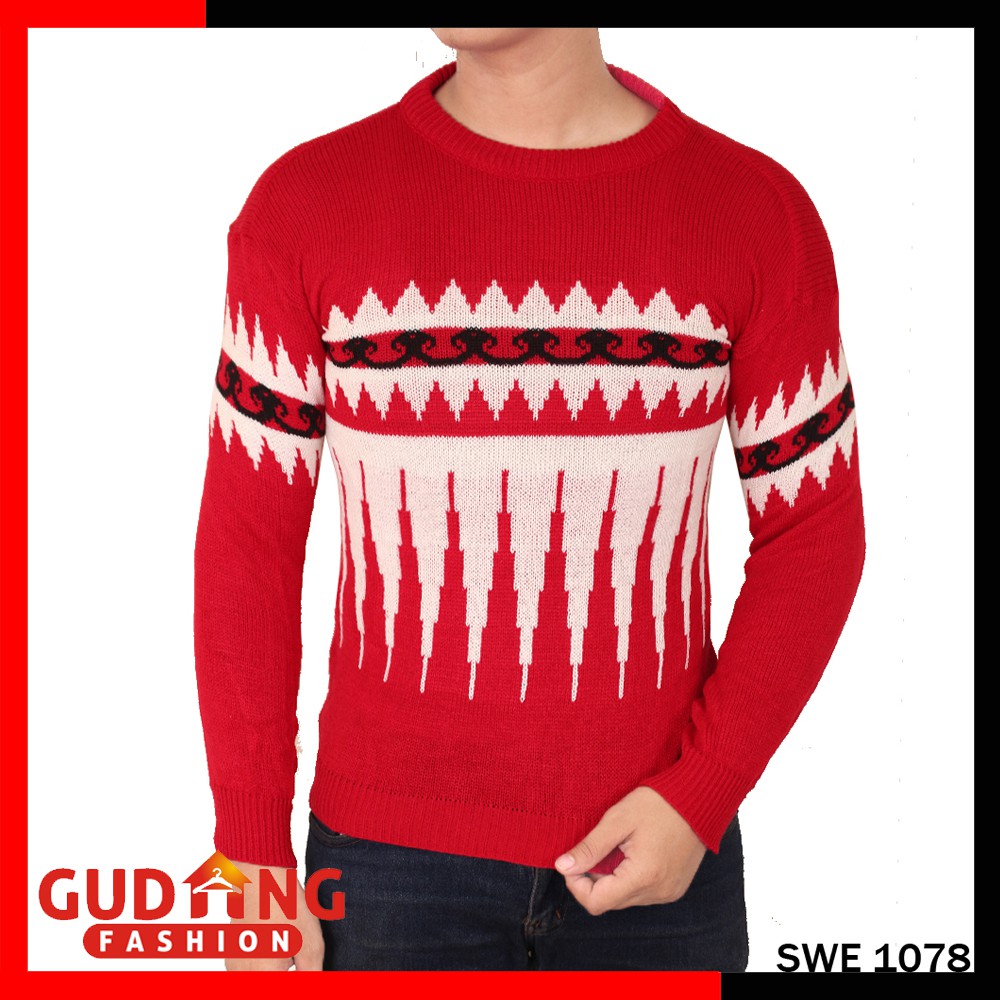 Sweater Rajut Tribal Pria - SWE 1078