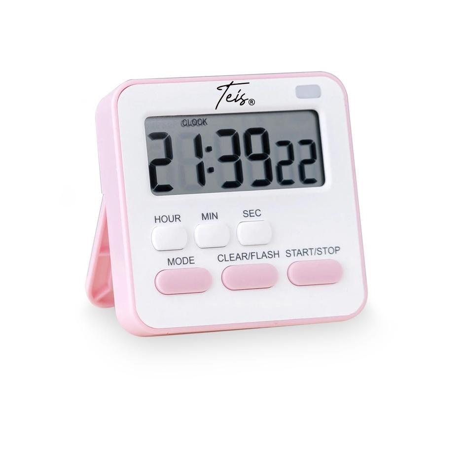 Buruan Serbu RUVO Digital Kitchen Timer Teis 07 Timer Dapur Digital Pengatur Waktu Masak Stopwatch Alarm Dapur mini