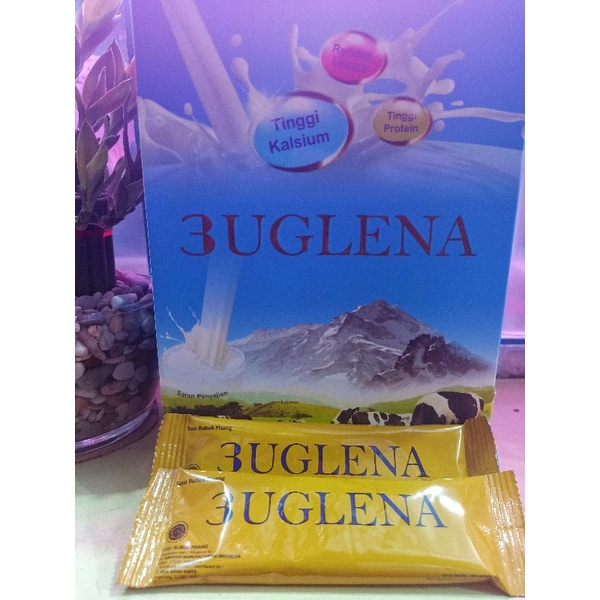 (ECER) Susu 3uglena / Susu Colostrum 3uglena / 3uglena Per Sachet / Ecer Euglena