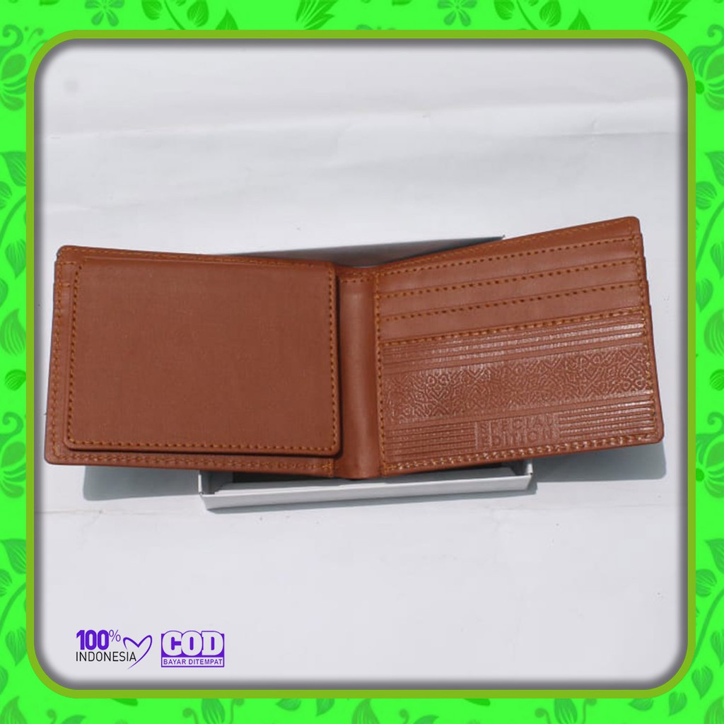 dompet pria simple polos - Kulit Sunitetis -   Dompet Lipat Polos Original + BOX