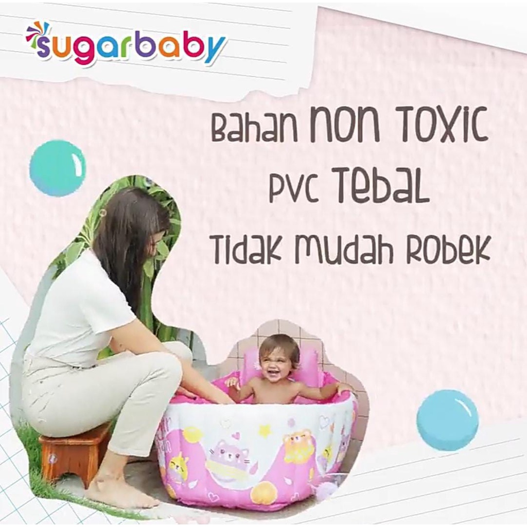 Sugarbaby 2in1 Inflatable baby bath