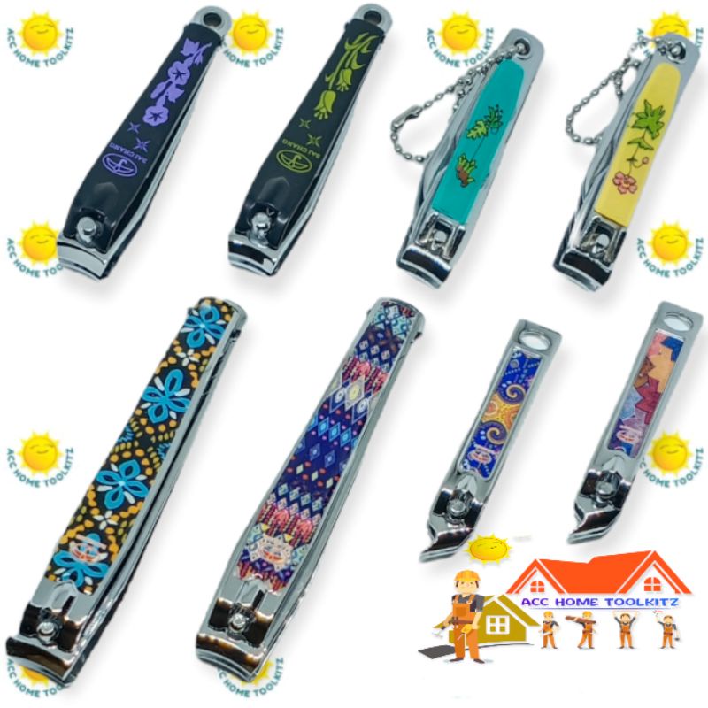 Gunting Kuku Besar Jumbo motif / Gunting Kuku Miring Ujung / Catut Kuku Tajam / Gunting Pemotong Kuku Stainless steel / Karakter  Souvenir / Maricure Pedicure