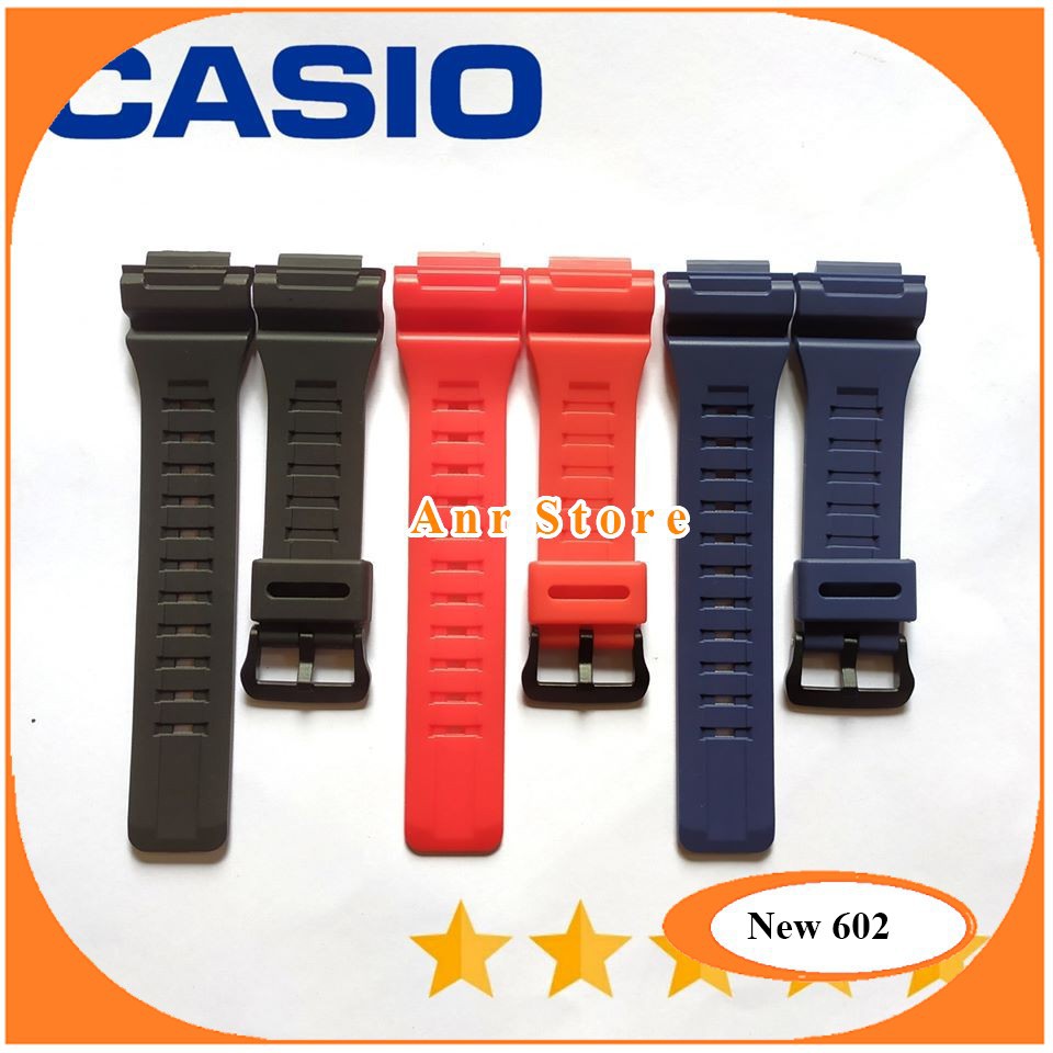 Tali Jam Tangan Casio W735H W-735H W 735H AQS810 Original OEM Free Pen