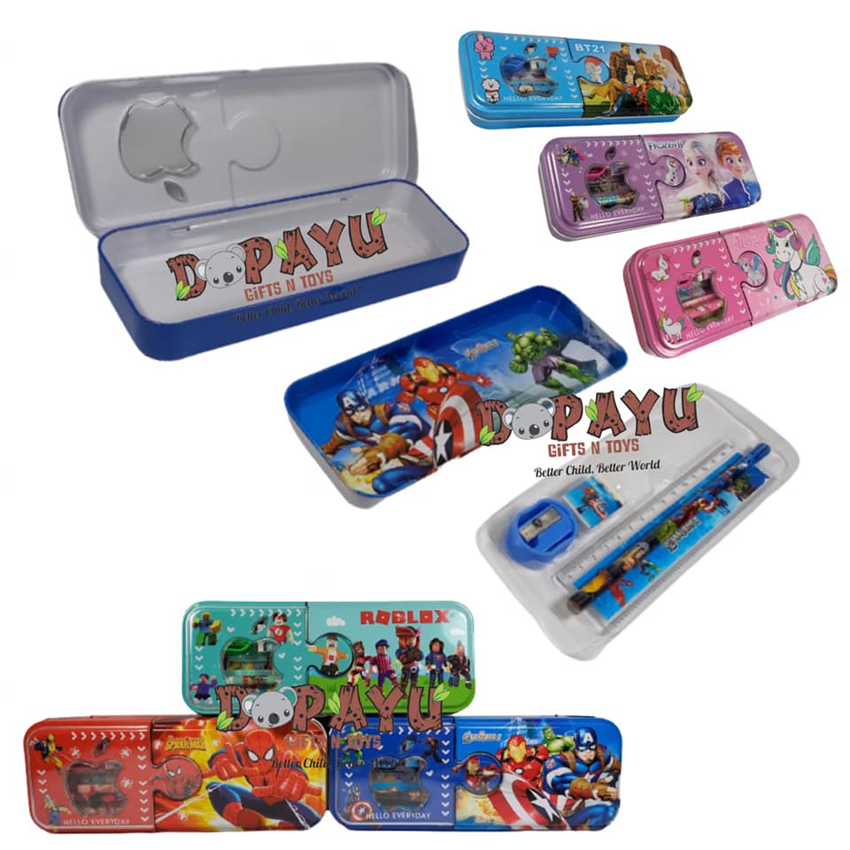 

TEMPAT PENSIL ALAT TULIS STATIONERY SET KARAKTER 4318